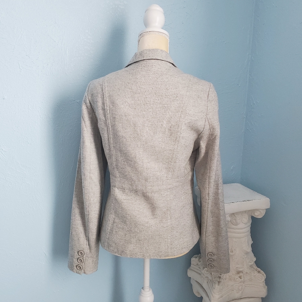 Fossil Herringbone Pattern Blazer/Suit Jacket B75 - image 6